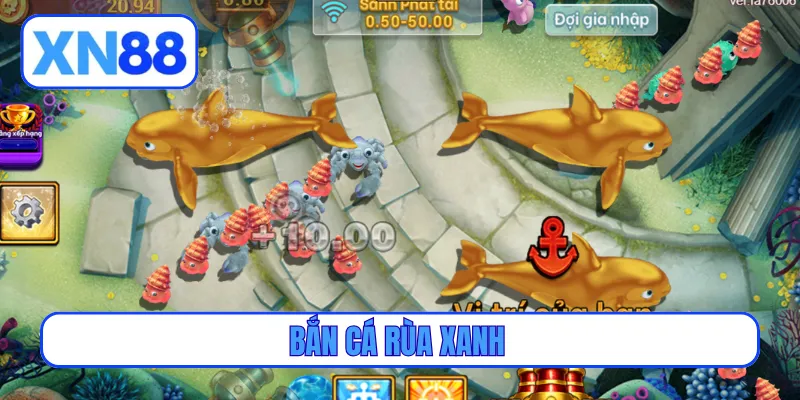 bắn cá rùa xanh