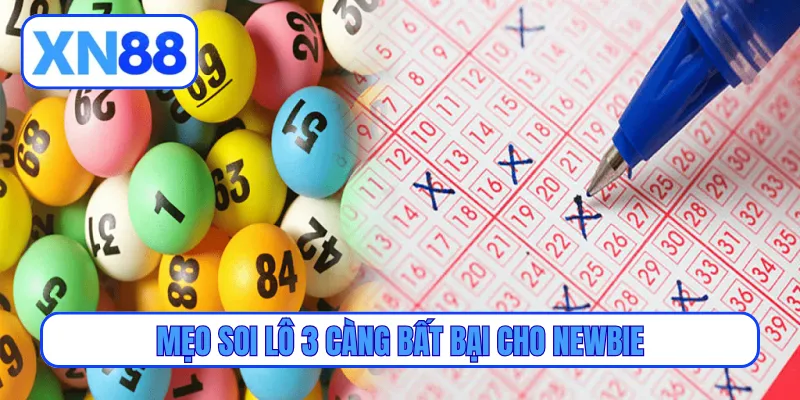 Mẹo soi lô 3 càng bất bại cho newbie