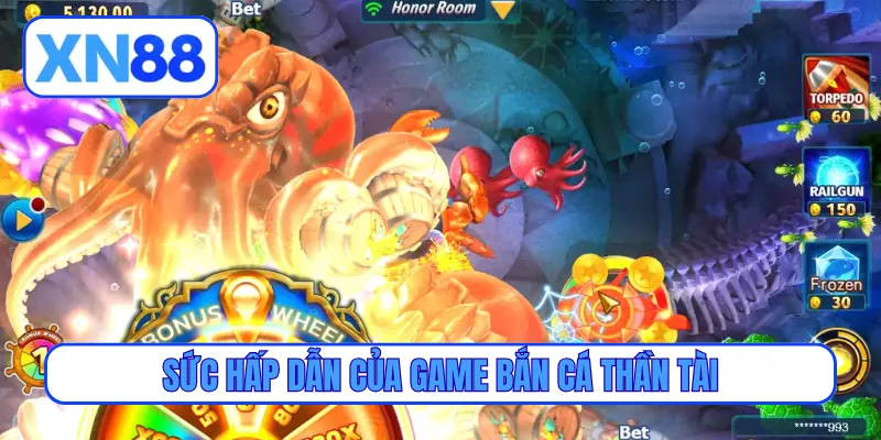 Sức hấp dẫn của game bắn cá thần tài