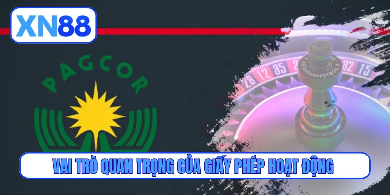 Vai trò quan trọng của giấy phép hoạt động 