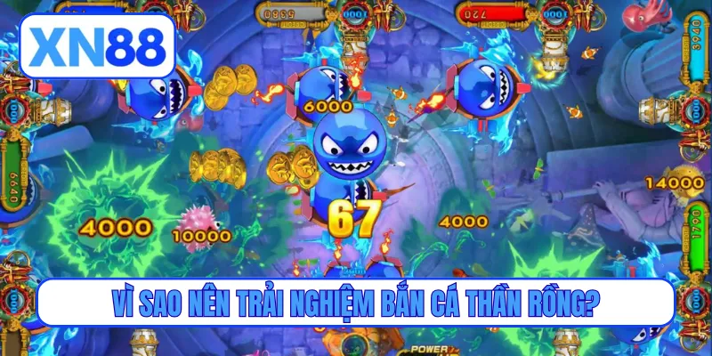 Vì sao nên trải nghiệm bắn cá thần rồng?